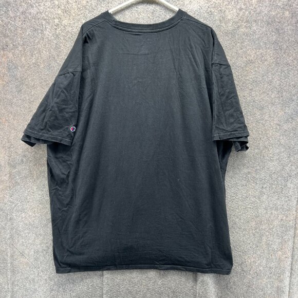 Champion Shirt Mens 3XLT Black Crewneck Athletic Wear USA C USA Graphic - Picture 2 of 10